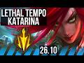 KATARINA vs VIKTOR (MID) | Lethal Tempo | KR Master | 26.10