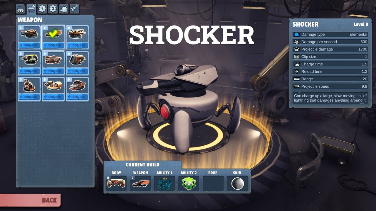 Spider Tanks - SHOCKER