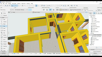 archicad 24 part 2 tutorial house modeling