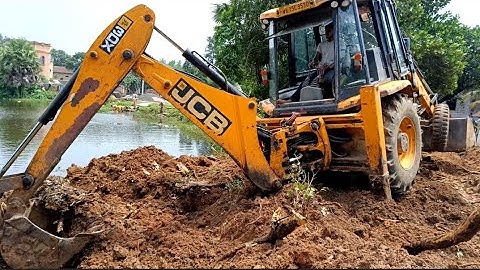 JCB 3DX Going To Remove Unwanted Trees In Fishary Land Part-2 || Jcb Videos