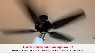 Slow Ceiling Fan Speed - Easy DIY Fix