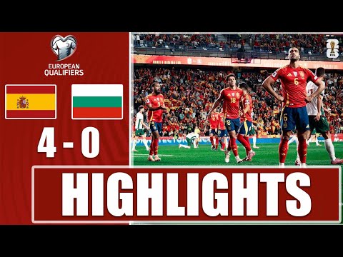 إسبانيا ضد بلغاريا ٤ ٠ أبرز أحداث المباراة تصفيات أوروبا ٢٠٢٥ وكأس العالم ٢٠٢٦