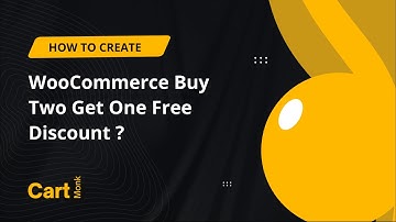 How to create WooCommerce buy two get one free discount ?
