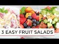 3 Easy Delicious Fruit Salad Recipes