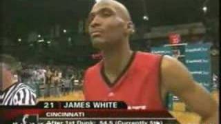Ncaa.dunk.contest. check out the guy james white, best dunker in ncaa.