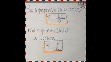 Mean,Third & fourth Proportion 🤔??? concept 👈👈👈