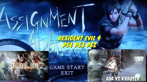 Resident Evil 4 - Full Mission Ada Wong Vs Krauser - Assignment Ada Ps2 PS3 PS4