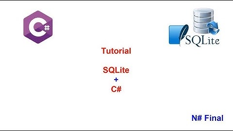 Tutorial SQLite 2023 C# Publicación de Proyecto - Video Final