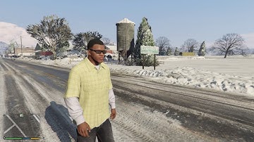 HOW BIG IS THE MAP in GTA V: North Yankton? Walk Across the Map