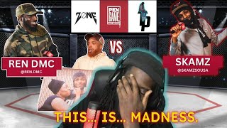 SKAMZ vs REN DMC | PenGame Rap Battle 2024 (REACTION)