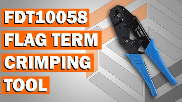 FDT10058 Insulated Flag Terminal Crimping Tool