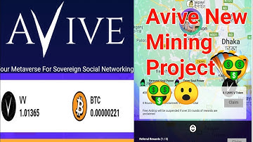 Avive Network Mining | Avive Coin Airdrop