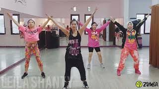 Song " MUSICA " DJ Luian, Mambo Kingz, etc | ZUMBA Fitness choreo by ZIN Leila Shanty