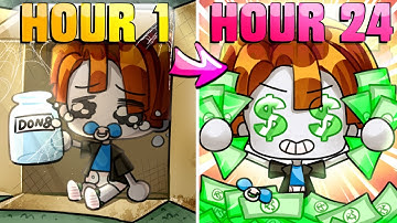 How Much Robux Can A 6 YEAR OLD Make in 24 HOURS?