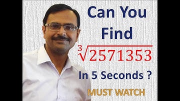 Find Cube Root of 7-Digit Number Mentally