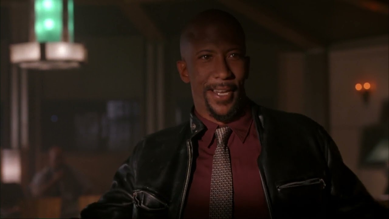 The Mask, scène de projet de braquage de banque