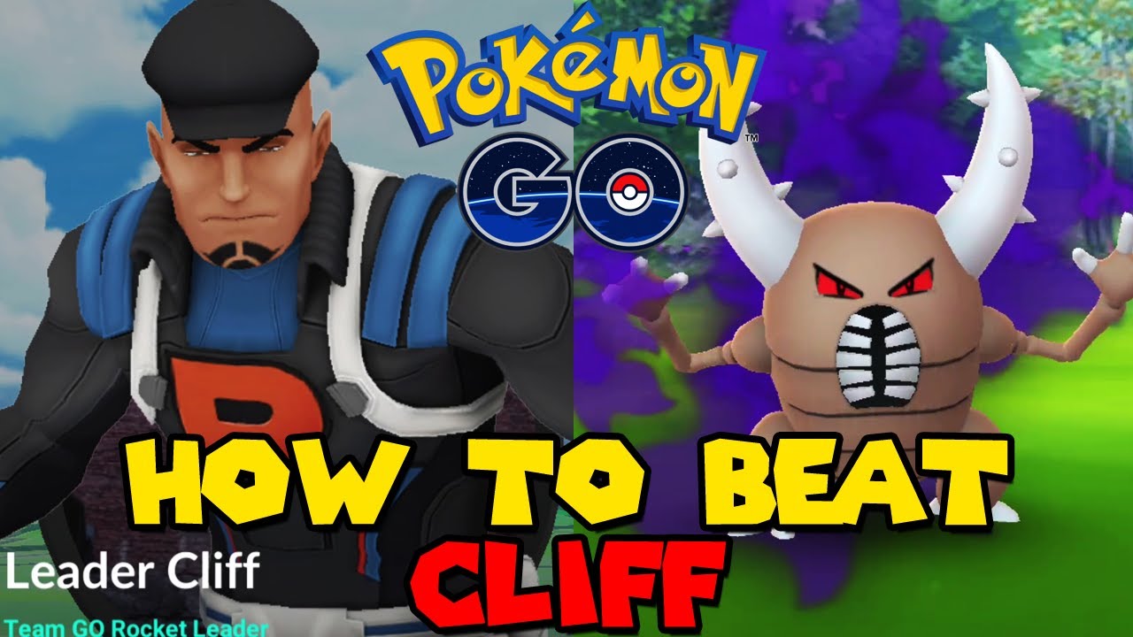 How to beat CLIFF in Pokemon Go February Cliff Counters (Pinsir