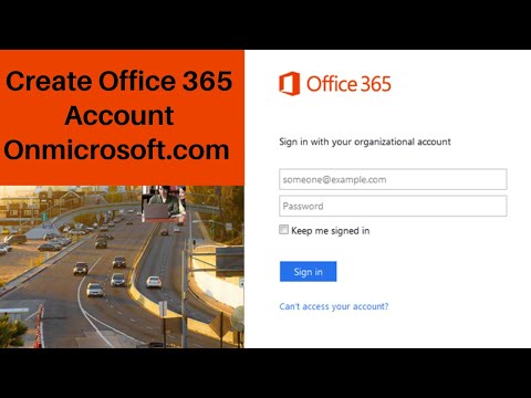 How To Create Office 365 Account | Onmicrosoft.com Account | Free | Trial