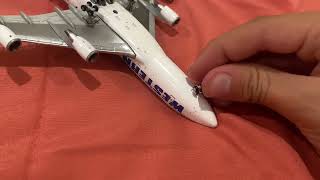 Fixing My Model Gemini Jets Western Global 744 N344KD