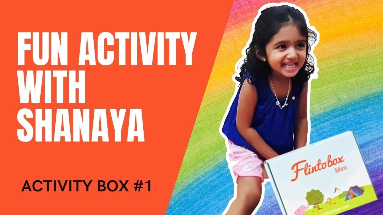 Activity For 2 3 Year Old Fun Activity With Shanaya Flintobox