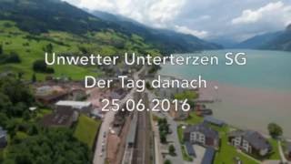 Unwetter Unterterzen 2016 - der Tag danach