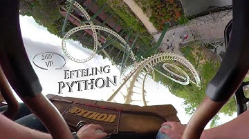 Efteling Python 360 VR POV Onride