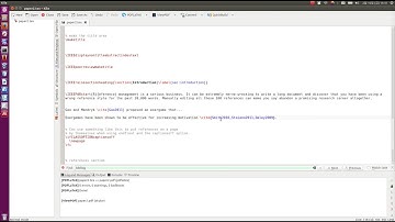 Reference Manager Tutorial 4: Using Mendeley Desktop with LaTeX (BibTeX)