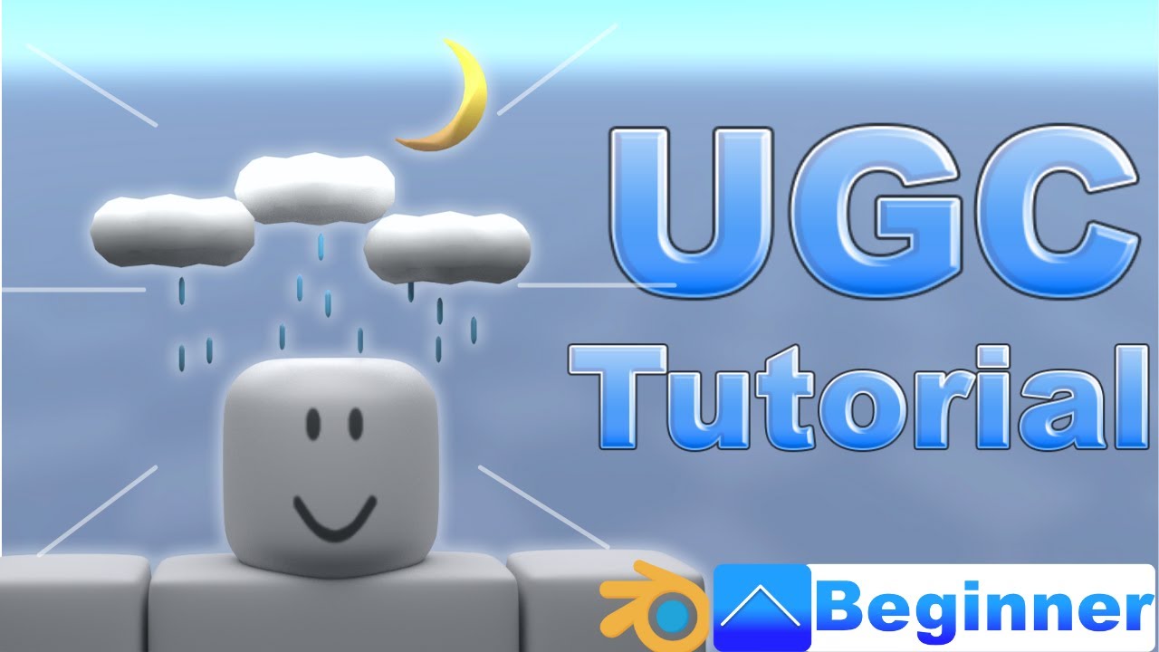How to make a Roblox UGC item (Beginner Tutorial) 