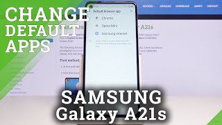 How to Set Default Browser in SAMSUNG Galaxy A21s – Find Default Apps Options screenshot 5