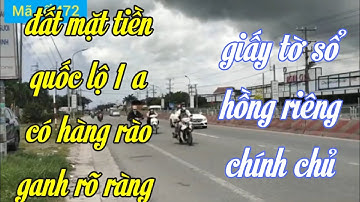 Bán đất mặt tiền quốc lộ 1 a gần TP Tân An Long An 7100m2 đất sổ hồng chính chủ ms472