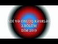 Adi və onluq kəsrlər 2  BÖLÜM