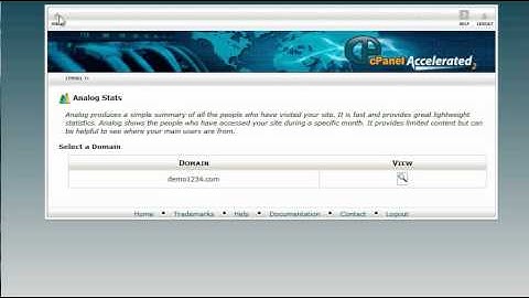 cPanel Tutorials - How to view your website statistics