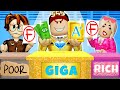 Becoming RICH vs POOR vs GIGA RICH Student in ROBLOX Brookhaven 🏡RP | Gwen Gaming Roblox