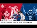 Andrew Luck's Massive Playoff Comeback | Colts vs. Chiefs | 2013 AFC Wild Card | NFL Full Game