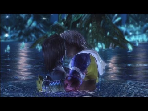 Final Fantasy X Hd Remaster: Tidus And Yuna - Kissing Scene