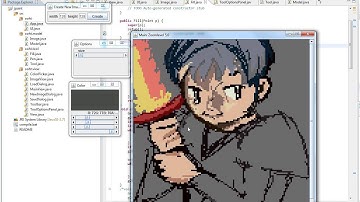 Java Paint Application, testing.