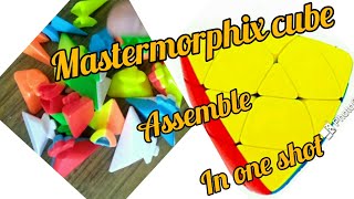 how to assemble mastermorphix cube in one shot
