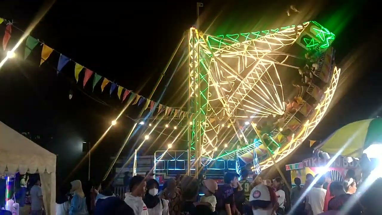 NAIK KORA KORA DI PASAR MALAM DEPOK 8 JUNI 2024