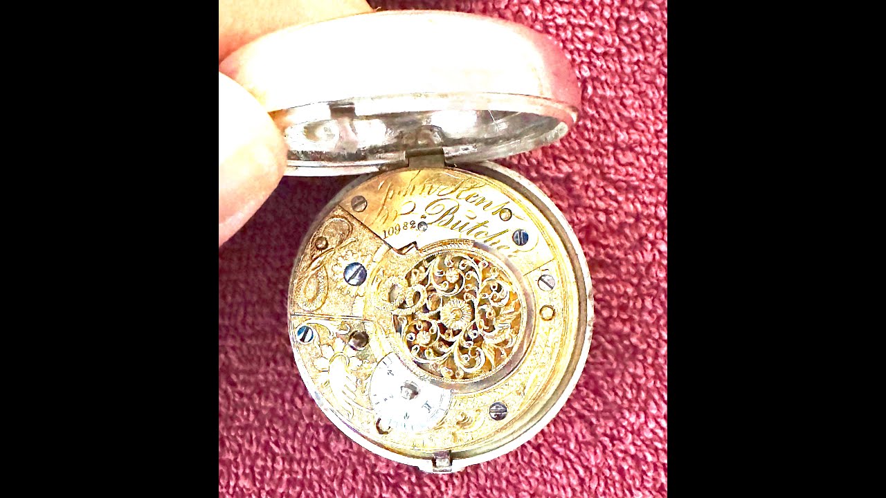 1821 Verge Fusee Pocket Watch by John Kent London