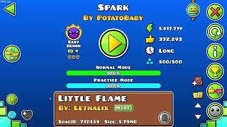 Spark [DEMON] [By PotatoBaby] [2.1] 100% [Geometry Dash]