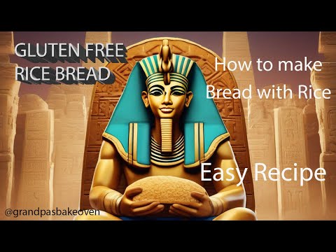 How to make Rice Bread/Gluten-Free Rice Bread/Easy recipe/Healthy Rice Bread/