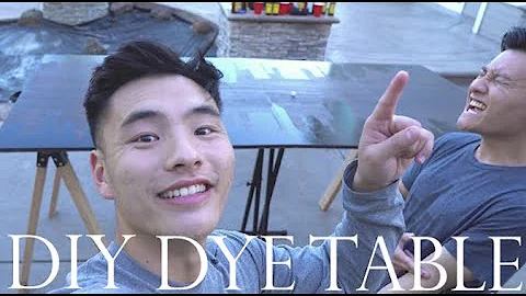 DIY PORTABLE DYE TABLE!!