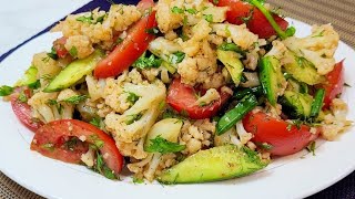 Обалденно Вкусный Салат Всего 4 Простых Продукта В Составе Этот Салат Бесподобен Готовлю Через День