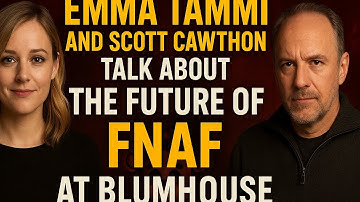 #EmmaTammi and #ScottCawthon TALK about the FUTURE of FNAF at @Blumhouse  🎬 | Full Review