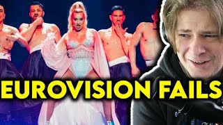 Musician Reacts to ALL Eurovision Fails in History