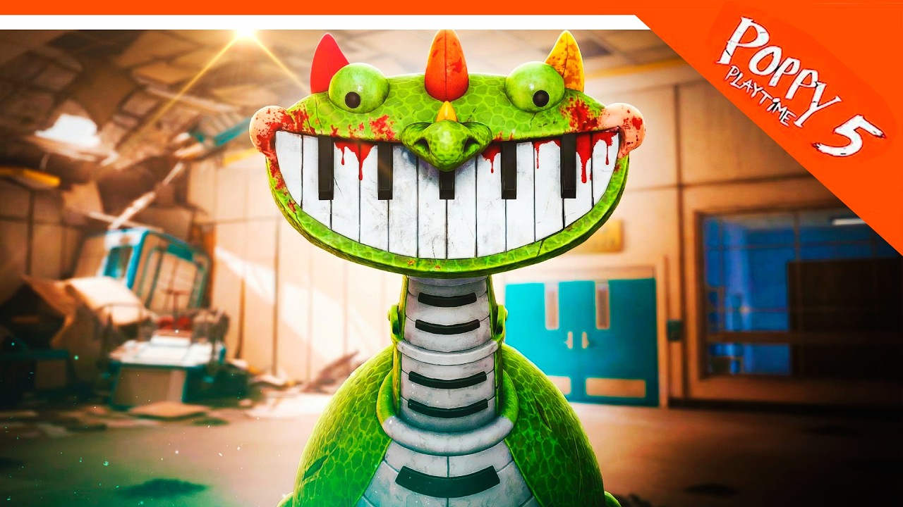 🎹 ПИАНОЗАВР ЖИВ! ПОППИ ПЛЕЙТАЙМ 5 ГЛАВА 🍋 ХАГГИ ВАГГИ 5 Poppy Playtime 5 Прохождение