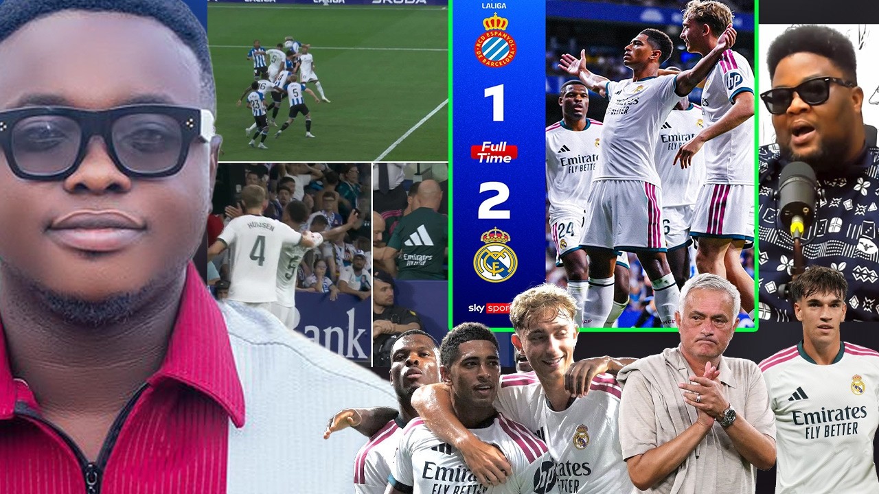 REAL MADRID 2 ESPANYOL 1, MATCH ANALYSIS OF WHAT HAPPENED. BELLINGHAM, ESPI, MOURINHO, MBAPPE AND
