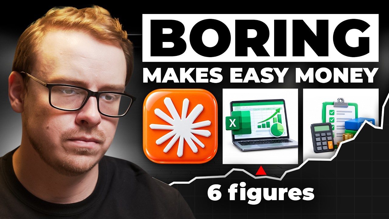 Thumbnail for 5 Boring But Easy Claude AI Side Hustles That Can Pay a Full-time Income