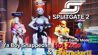 POPPIN' OFF IN THESE NEW GAME MODES/ HOT ZONE & FIRECRACKER!!! | SPLITGATE 2