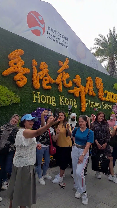hongkong flowers show💐